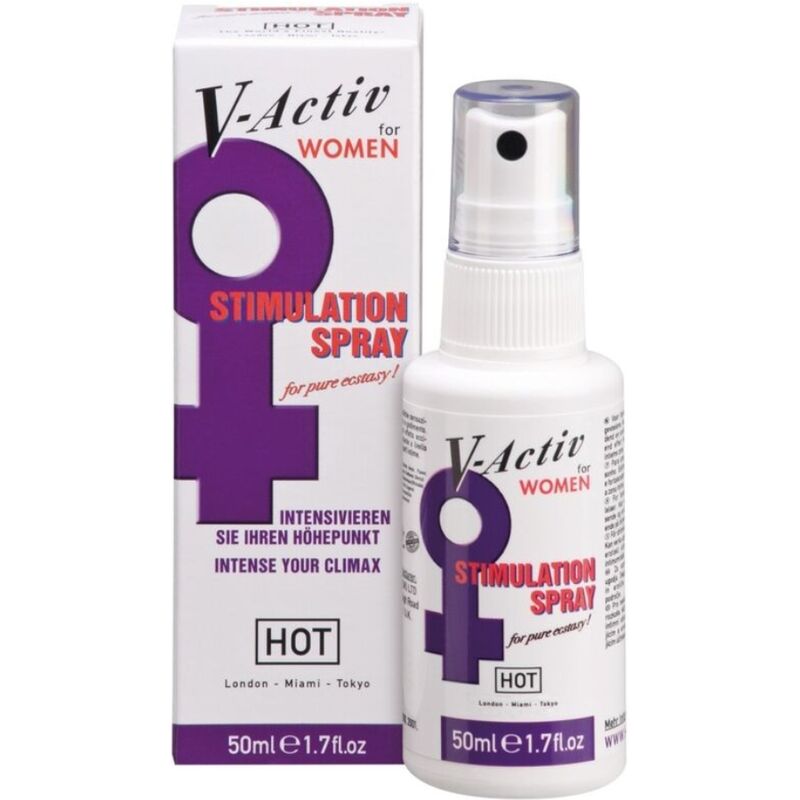 HOT - V-ACTIV PENIS POWER SPRAY FRAUEN 50ML