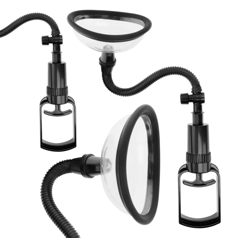 INTENSE - PUMP VAGINALPUMPE MIT ZWEI AUSTAUSCHBAREN BECHERN