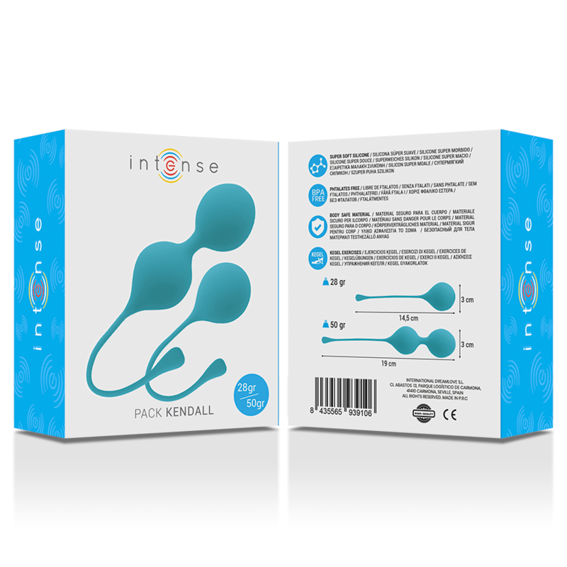 INTENSE - KEGEL-BALLS-PACK KENDALL BLUE