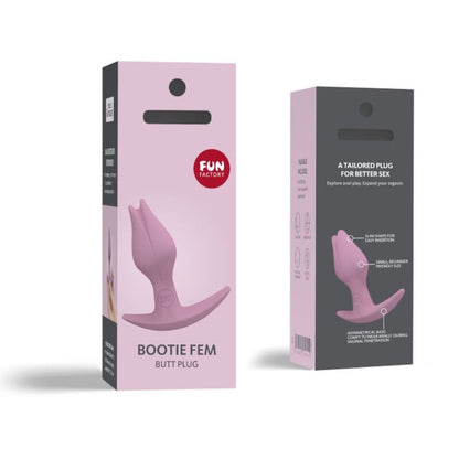 FUN FACTORY - BOOTIE FEM WEIBLICHER ANAL-BUTT-PLUG ROSE