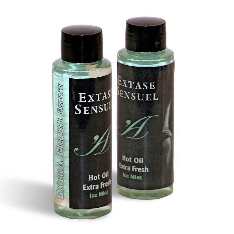 EXTASE SENSUAL - MASSAGEÖL MIT EXTRA FRISCHEM EISEFFEKT 100 ML