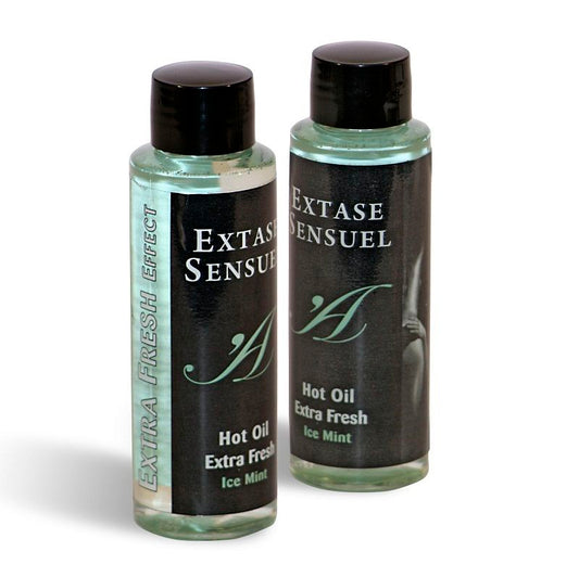 EXTASE SENSUAL - MASSAGEÖL MIT EXTRA FRISCHEM EISEFFEKT 100 ML