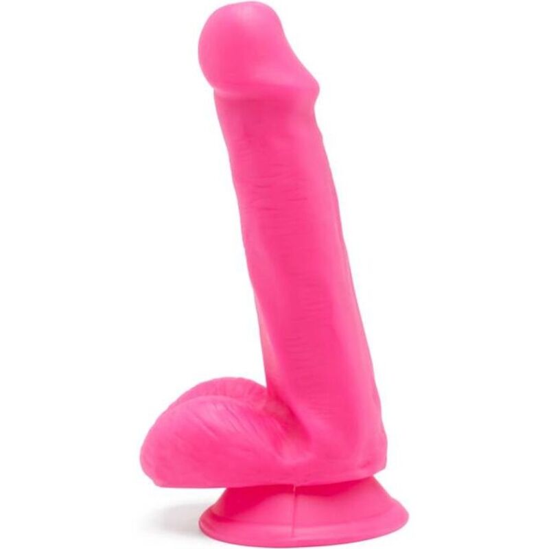GET REAL - HAPPY DICKS DILDO 12 CM BÄLLE ROSA