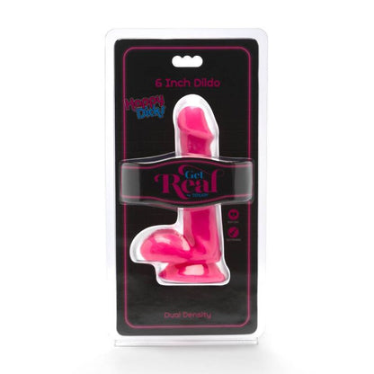 GET REAL - HAPPY DICKS DILDO 12 CM BÄLLE ROSA