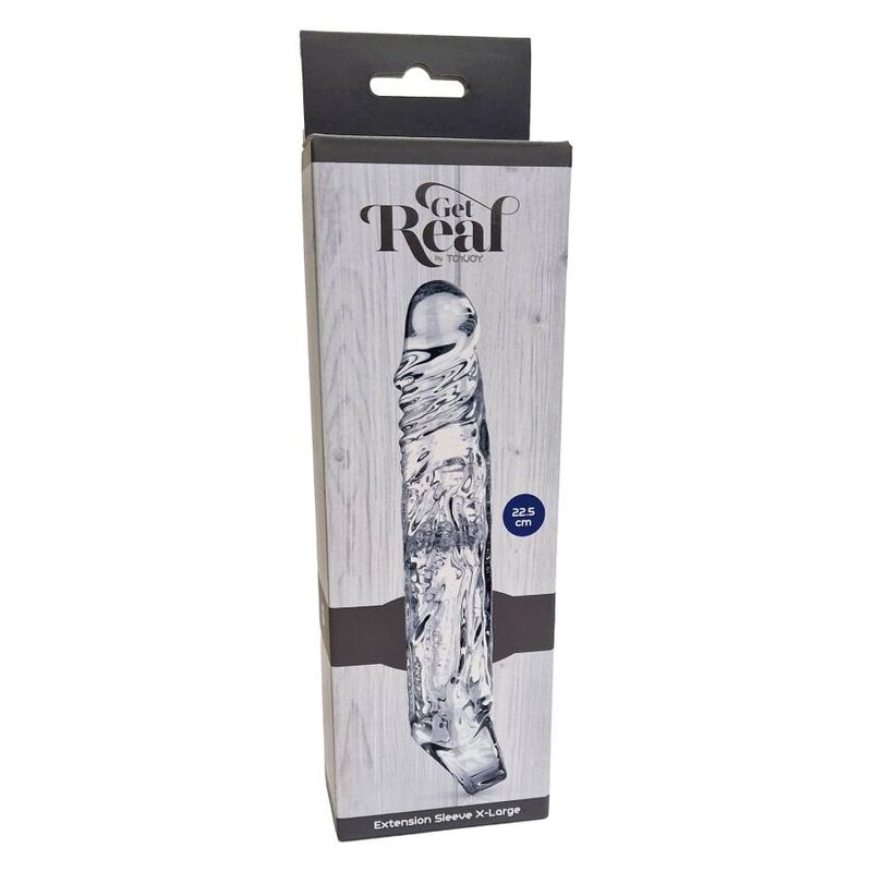 GET REAL - VERLÄNGERUNGSHÜLLE XLARGE TRANSPARENT