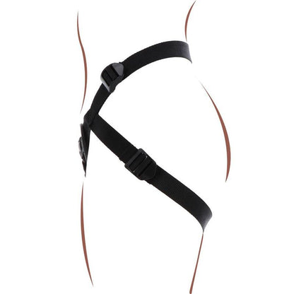 GET REAL - STRAP-ON PLEASURE HARNESS SCHWARZ