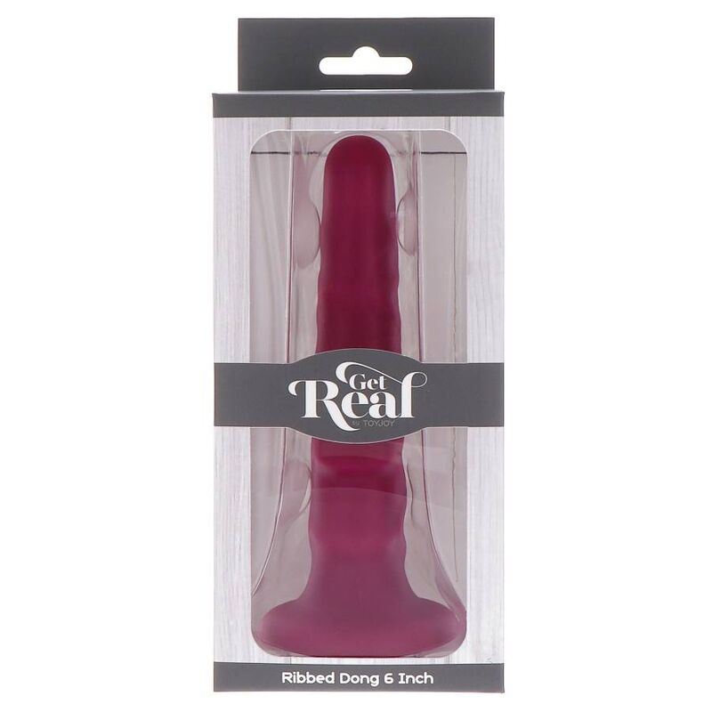 GET REAL - GERIPPTER DONG 12 CM ROT