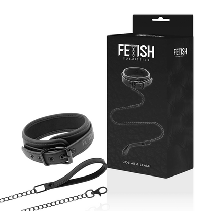 FETISCH DEVOT - NOPRENE LINING CHAIN ​​HALSKETTE