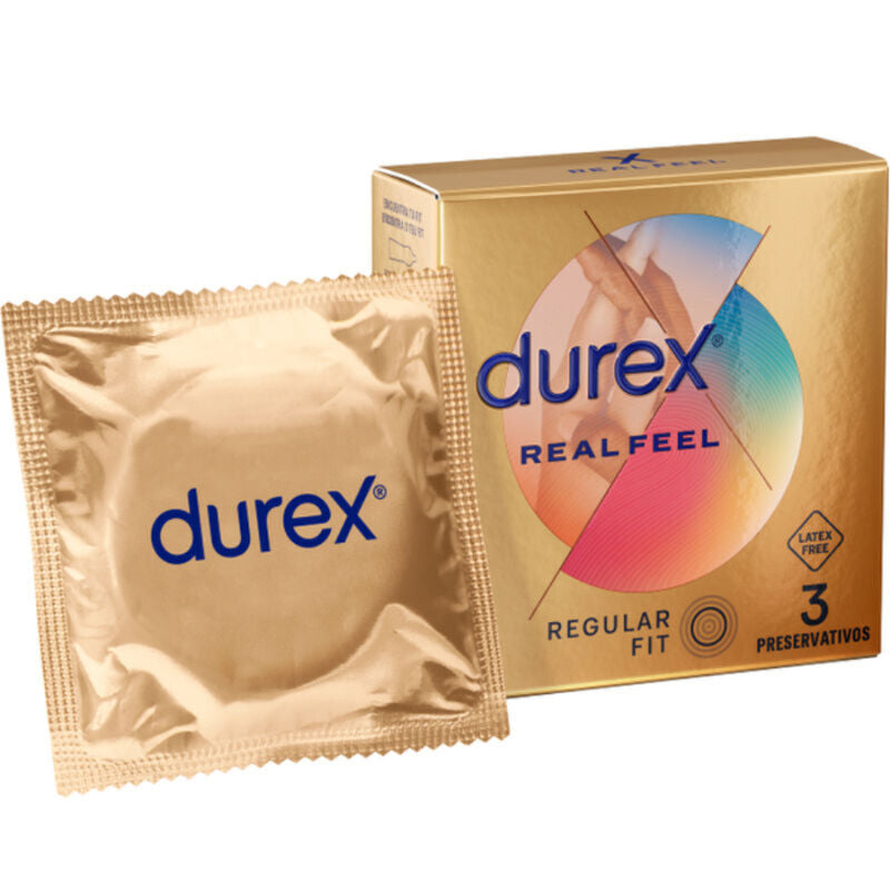 DUREX - REAL FEEL Kondome 3 Einheiten