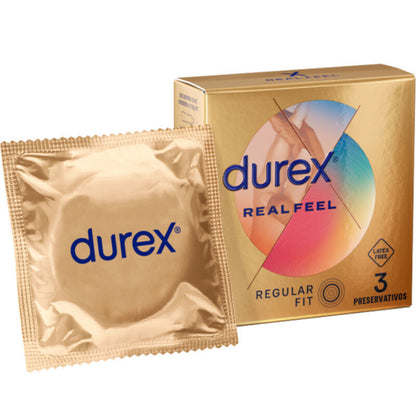 DUREX - REAL FEEL Kondome 3 Einheiten