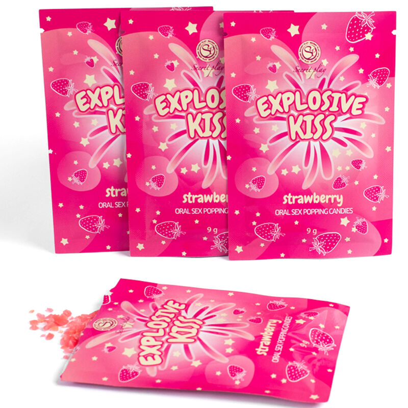 SECRETPLAY - EXPLOSIVE ERDBEER-BONBONS