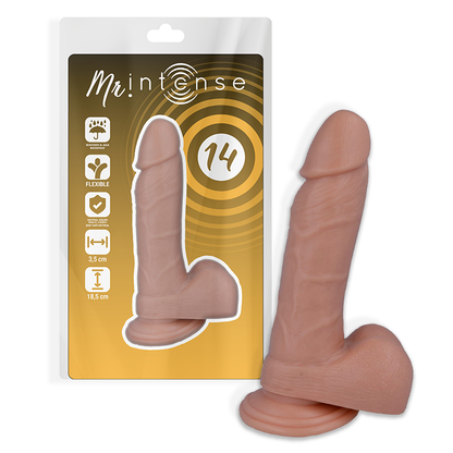 MR INTENSE - 14 REALISTISCHER SCHWANZ 18,5 CM -O- 3,8 CM