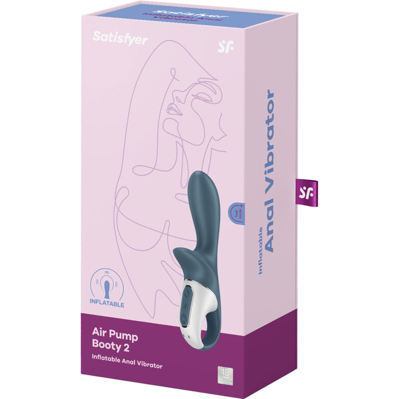 SATISFYER - AIR PUMP BOOTY 2 DUNKELGRAU