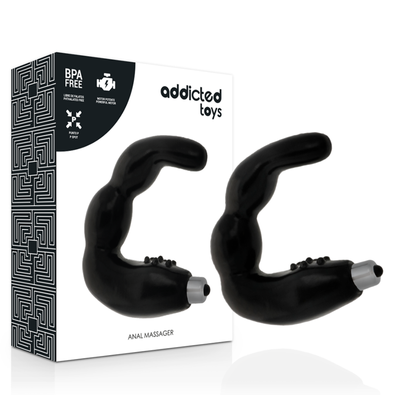 ADDICTED TOYS - PROSTATA-ANALMASSAGEGERÄT MIT VIBRATION