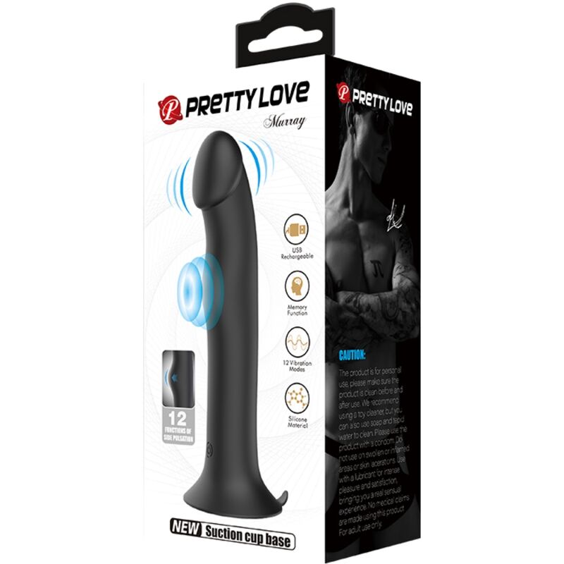 PRETTY LOVE - MURRAY BLACK KLITORALSVIBRATOR UND SAUGER