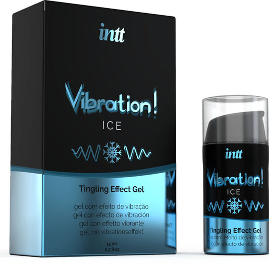 INTT - LEISTUNGSSTARKES VIBRATIONSGEL ZUR INTIMSTIMULANZUNG FÜR O-EFFEKT 15 ML