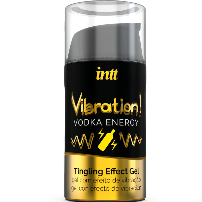 INTT - KRAFTVOLLES INTIM-STIMULANS-FLÜSSIGE VIBRATIONSGEL-VODKA 15ML