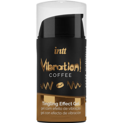 INTT - LEISTUNGSSTARKES FLÜSSIGE VIBRATIONSGEL FÜR DEN INTIMATE STIMULANT KAFFEE 15ML