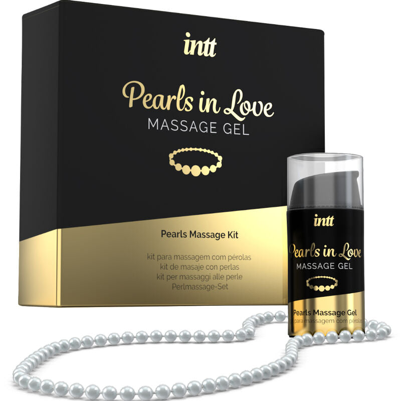 INTT MASSAGE &amp; ORAL SEX – PEARLS IN LOVE MIT PERLENKETTE UND SILIKONGEL