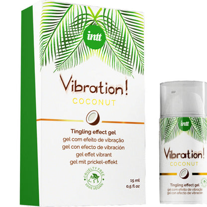 INTT - VIBRATION GEL LEISTUNGSSTARKER STIMULANT VEGANER FLÜSSIGER VIBRATOR