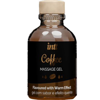 INTT MASSAGE &amp; ORAL SEX - HEISSES MASSAGEGEL MIT KAFFEEGESCHMACK