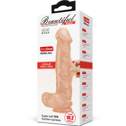 BAILE - BEAUTIFUL ENCOUNTER BERGRISI FLEXIBLER REALISTISCHER DILDO 26 CM NATÜRLICH