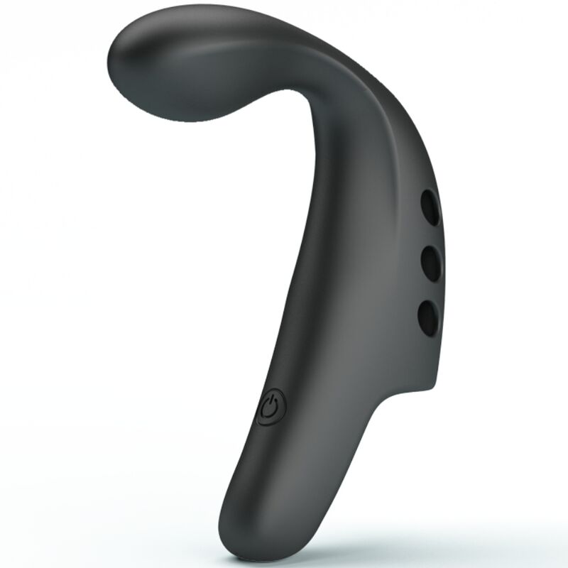 PRETTY LOVE - SCHWARZER GORGON-VIBRATOR-FINGERHÜLLE