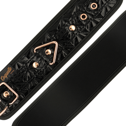 COQUETTE CHIC DESIRE - BLACK EDITION PREMIUM HANDSCHELLEN MIT NEOPRENFUTTER