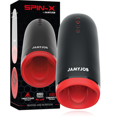JAMYJOB - SPIN-X HEIZ- UND ROTATIONSMASTURBATOR