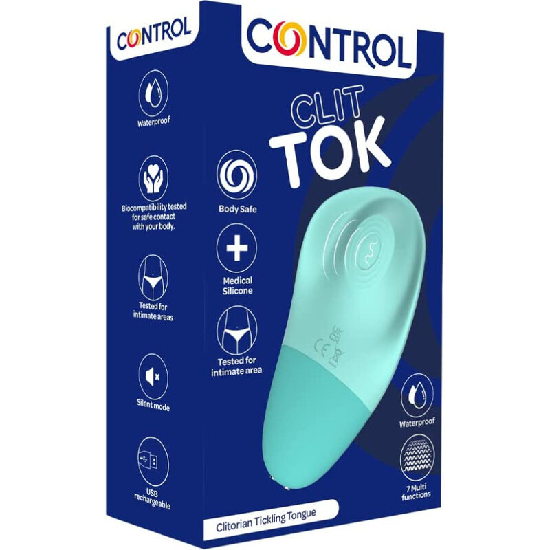 CONTROL - CLIT TOK WIEDERAUFLADBARER KLITORISSTIMULATOR ZUNGE