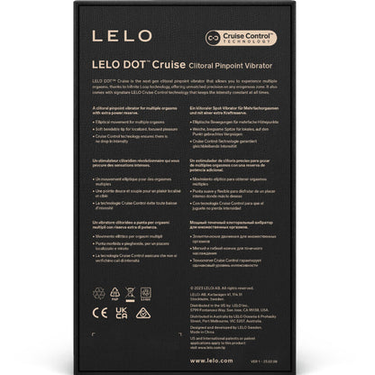 LELO - DOT CRUISE GELB KLITORISSTIMULATOR