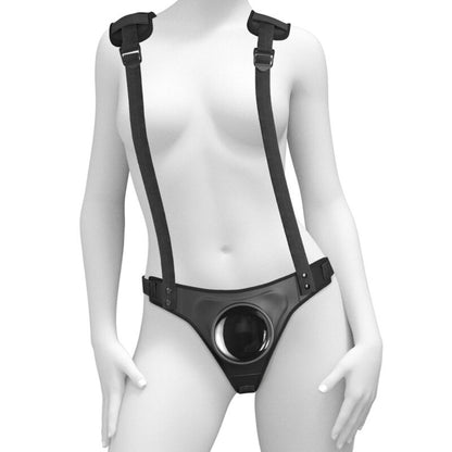 PIPEDREAMS - BODY DOCK STRAP-ON-STRUMPFHOSEN