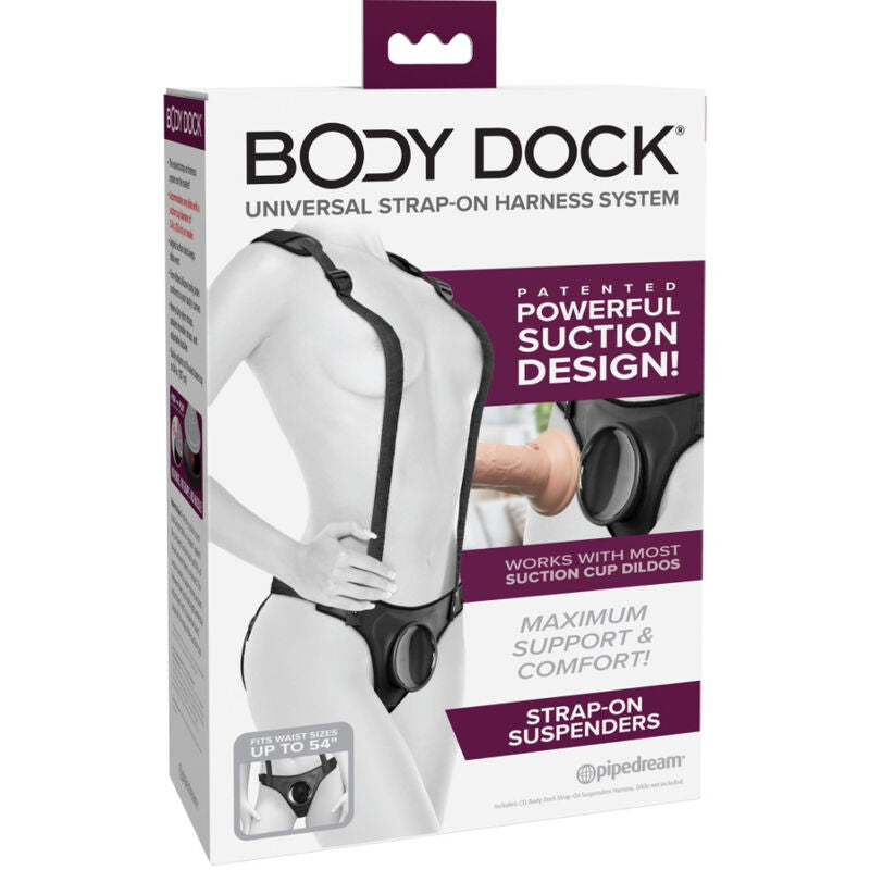 PIPEDREAMS - BODY DOCK STRAP-ON-STRUMPFHOSEN