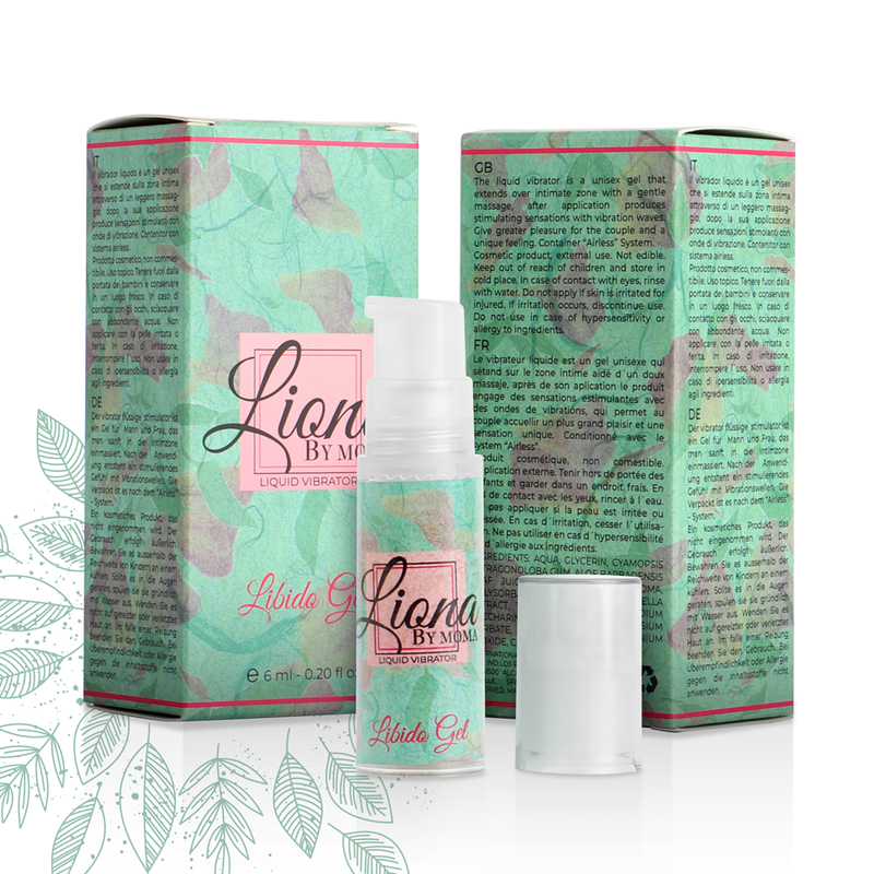 LIONA BY MOMA - LIBIDO-GEL MIT FLÜSSIGEM VIBRATOR 6 ML