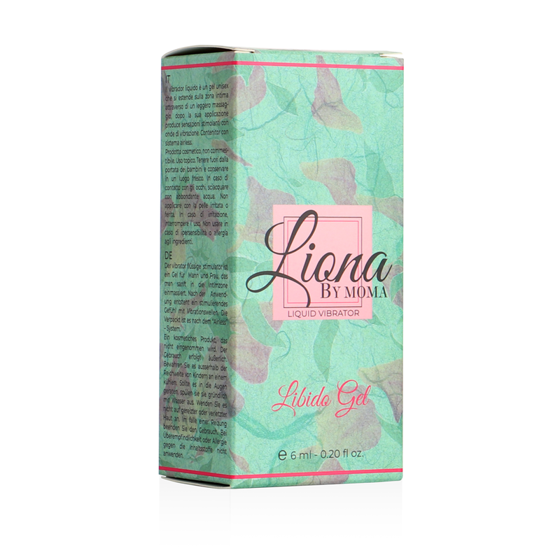 LIONA BY MOMA - LIBIDO-GEL MIT FLÜSSIGEM VIBRATOR 6 ML