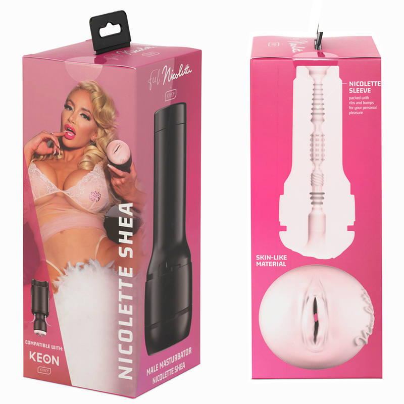 KIIROO - KEON + FEEL NICOLETTE SHEA STROKER + AQUA QUALITY GLEITMITTEL 50 ML 