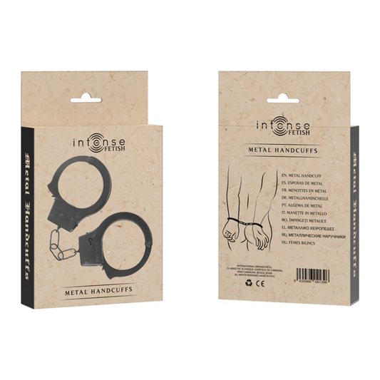 INTENSIV - FETISCH-METALL-HANDSCHELLEN