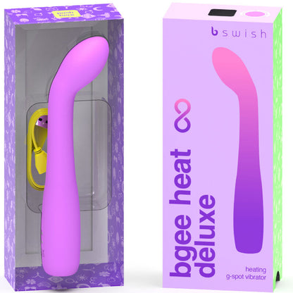 B SWISH - BGEE HEAT INFINITE DELUXE WIEDERAUFLADBARER VIBRATOR LAVENDELSILIKON