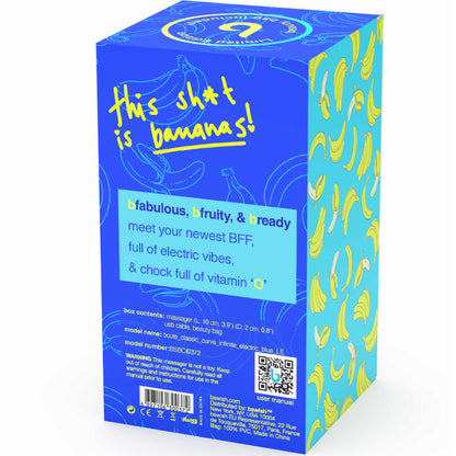 B SWISH - BCUTE CURVE INFINITE CLASSIC LIMITED EDITION BLAUER WIEDERAUFLADBARER SILIKONVIBRATOR