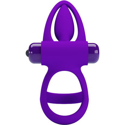 PRETTY LOVE - VIBRATORRING 10 VIBRATIONEN VIOLETT SILIKON