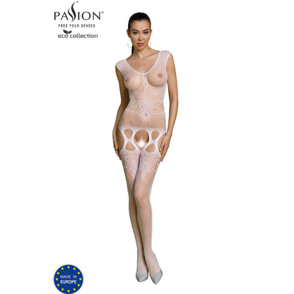 PASSION - ECO COLLECTION BODYSTOCKING ECO BS014 ROT