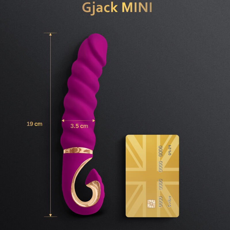 G-VIBE - GJACK MINI LILA SILIKONVIBRATOR