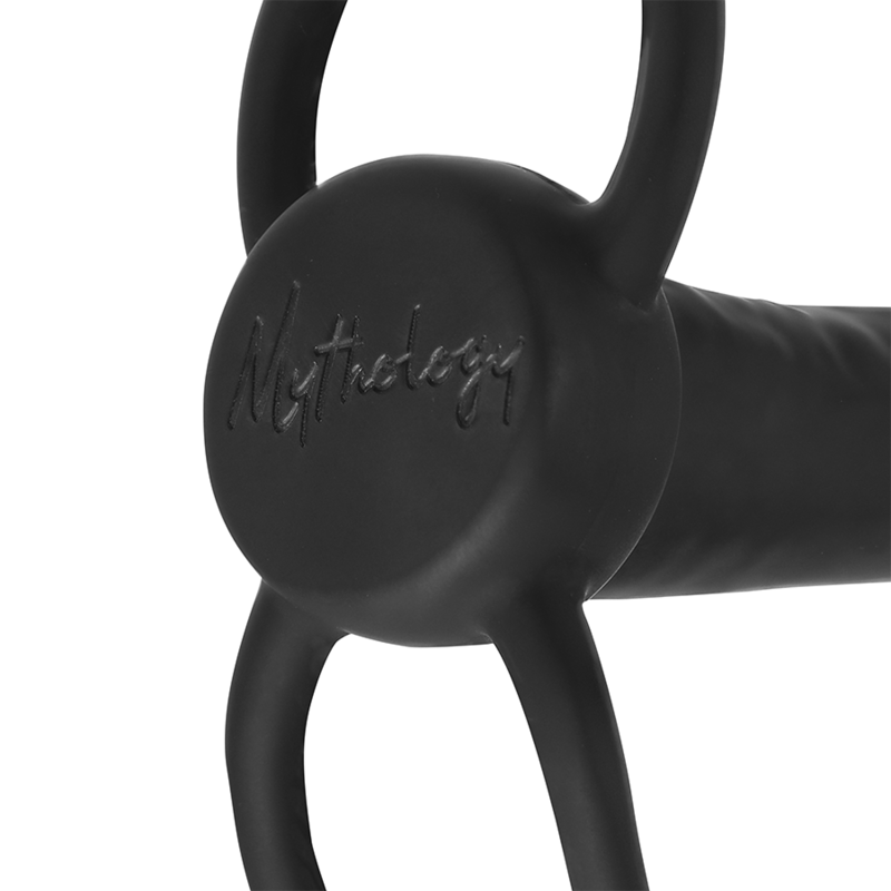 MYTHOLOGY - COBI ONYX ANAL DILDO MIT PENNSYLVANIA- UND HODENRING 13 CM SILIKON