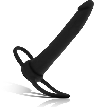 MYTHOLOGY - COBI ONYX ANAL DILDO MIT PENNSYLVANIA- UND HODENRING 13 CM SILIKON