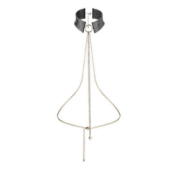 BIJOUX – DÉSIR MÉTALLIQUE SCHWARZE METALLIC-HALSKETTE