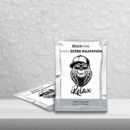 BLACK HOLE - GEL AUF WASSERBASIS EXTRA DILATATION 6 ML EINZELDOSIERUNG