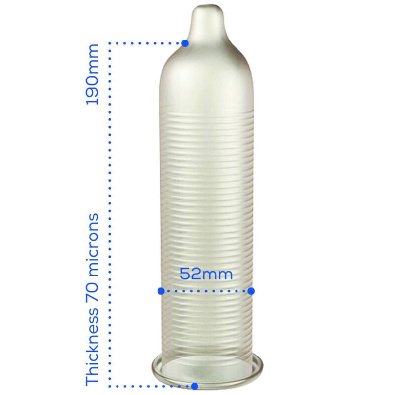 PASANTE - Kondome mit Wärmeeffekt, Beutel, 144 Stück