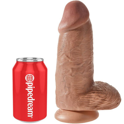 KING COCK - DICKER REALISTISCHER PENIS 23 CM KARAMELL