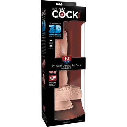 KING COCK - REALISTISCHER PENIS MIT HOLDEN 19,4 CM LEICHT