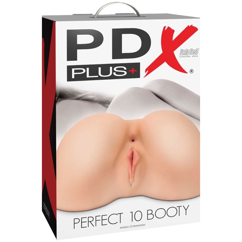 PDX PLUS - PERFEKTER 10 BOOTY-MASTURBATOR MIT DOPPELTEM EINSTIEG